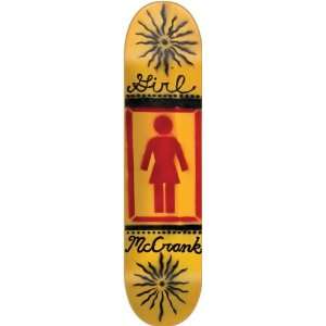  Girl Mccrank Ba Stencil Og Deck 8.0 Skateboard Decks 