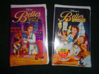   Belles Tales of Friendship & Belles Magical World VHS NEW SEALED