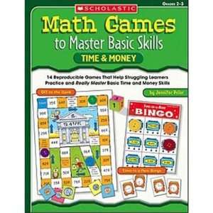  Scholastic SC 0439554144 Math Games To Master Basic Skills 