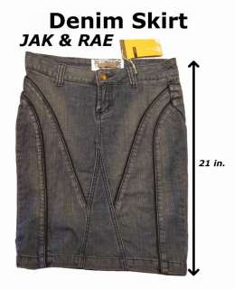 JAK & RAE Denim Jean Womans short skirt Blue NWT Sz.5?  