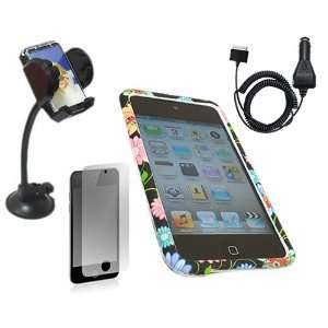   Car Charger, In Car Holder For Apple iPod Touch 4 4G (4th Generation