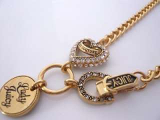Auth Juicy Couture Love, Luck & Couture Necklace $58  