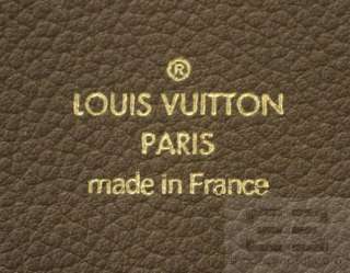 Louis Vuitton Brown Monogram Impreinte Leather Zip Around Wallet 