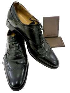 Louis Vuitton Black Leather Mens Shoes Size 8 ½  