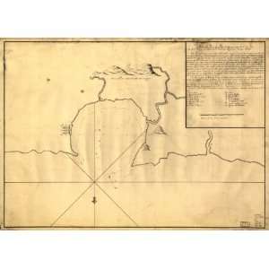  1700s map of Dominican Republic