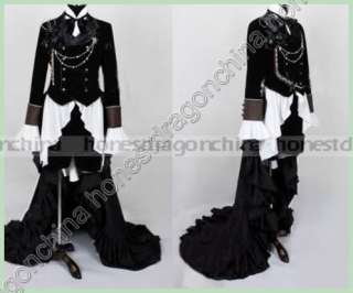 Kuroshitsu​ji Black Butler Ciel Phantom Cosplay Costume  