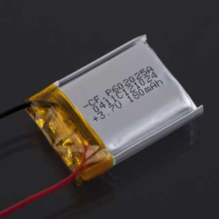 5X 3.7V Li Poly Lipo Batteries Battery For Syma 3ch RC Helicopter S107 