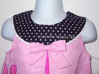 New Girls Rare Editions Pink DAISY Capri Clothes sz 4  