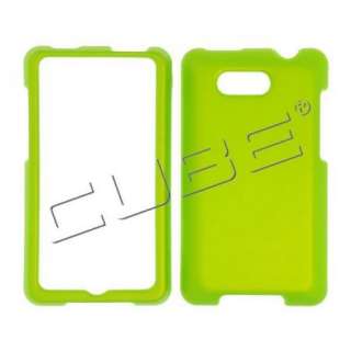 NEON Green Cell Phone CASE for AT&T HTC ARIA a6366  