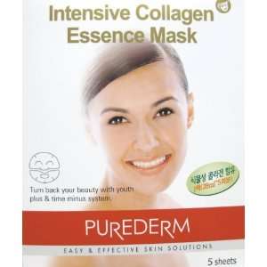  Purederm Anti aging intensive collagen facial mask 