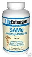 Life Extension SAMe 200 mg 50 enteric coated tablets  