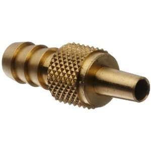 Male Luer Fitting to Tube Brass Tube ID 1/4 .260 Barb OD:  