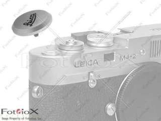 Soft Shutter Release Button for Leica, Silver  