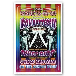 com Iron Butterfly and Quiet Riot, 1979 Whisky A Go Go, Los Angeles 