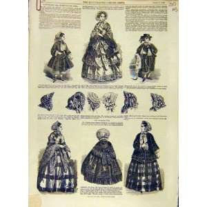  Longchamps Fashion Ladies Stowe Banquet Edinburgh 1853 