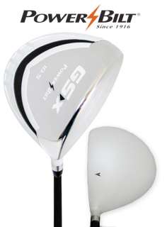 NEW PowerBilt Golf GSX LCG 2011 White 10.5* Driver  