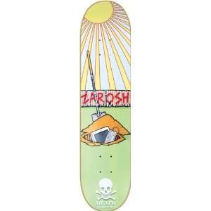 Death Zarosh Log Off Deck 8.0 Skateboard Decks  Sports 