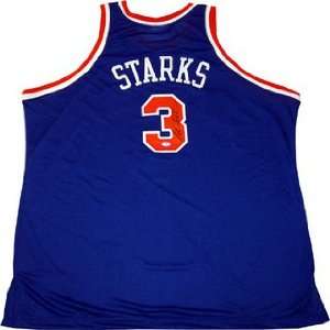  New York Knicks John Starks blue Jersey size Medium 