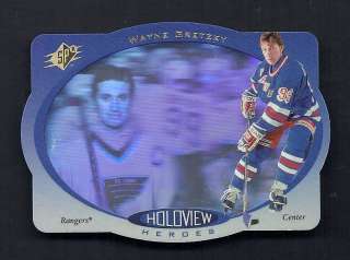 Wayne Gretzky 1996 97 UD SPX Holoview Heroes #HH7  
