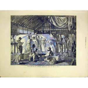  India Jamsetjee Jeejeebhoy Art Bombay School Print 1872 