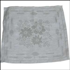  Linen napkins   Flowers, set of 6, material 100% linen 