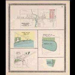 1908 Racine & Kenosha County, Wisconsin Plat Book   WI Atlas Maps on 