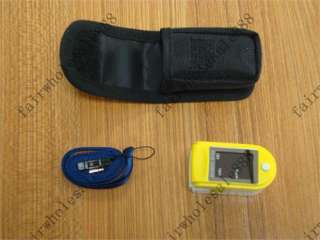 CE FDA Fingertip Pulse Oximeter Spo2 Monitor Pink1  