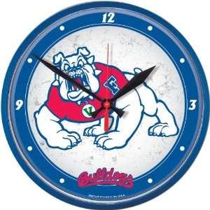  Wincraft Fresno State Bulldogs Round Clock: Sports 