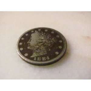  1884 LIBERTY Head Nickel (V Nickel) 