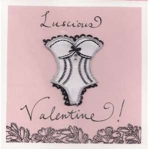  Valentines Day Card Luscious Valentine Blank Inside 