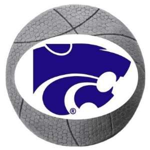 Set of 2 Kansas State Wildcats Basketball One Inch Pewter Pin   NCAA 