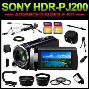  Sony HDR PJ200 High Definition Handycam Camcorder (Black 