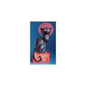  Le Chat Noir Black Cat Statue by Steinlen: Everything Else