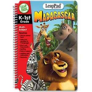  LeapFrog LeapPad Educational Book Madagascar Toys 