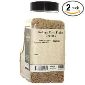 Excalibur Kellogg Corn Flake Crumbs, 18 Ounce Units (Pack of 2 