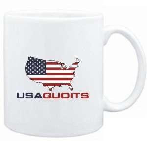 Mug White  USA Quoits / MAP  Sports:  Sports & Outdoors