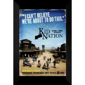 Kid Nation 27x40 FRAMED TV Poster   Style A   2007
