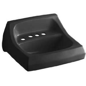 Kohler K 2005 L 7 Kingston Wall Mount Lavatory with 4 Centers and 