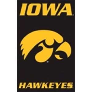  Iowa Hawkeyes 2 Sided XL Premium Banner Flag: Patio, Lawn 