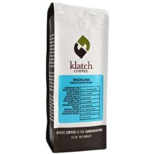 Klatch Coffee   Mocha Java Blend Coffee Beans   2 lbs  