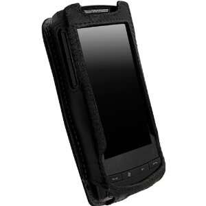  Krusell 89460 Cabriolet Black Leather Case for HTC Pure 