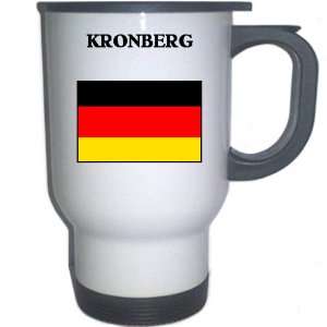  Germany   KRONBERG White Stainless Steel Mug Everything 