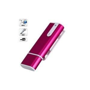  2GB Digital Voice Recorder Pen with U Disk Function Red 