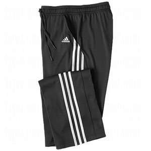  adidas Sporty Knit Pant Womens   Black/White Medium 