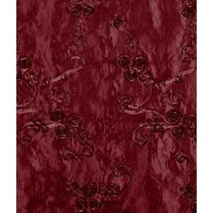  Burgundy Ribbon Taffeta Fabric: Arts, Crafts & Sewing