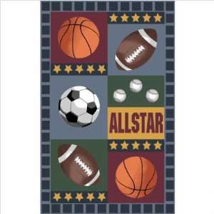  Juvenile Stocked All Star Kids Rug Size 45 x 611 