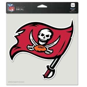 com Tampa Bay Buccaneers 8x8 Die Cut Full Color Decal Made in the USA 