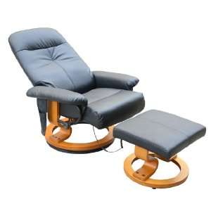  Aosom Synthetic Leather Heated / Vibrating Massage Chair w 