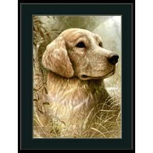  Picture Print Golden Retriever Puppy Dog Art: Everything 
