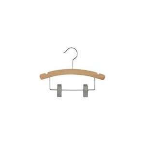  Childrens Natural Lacquer Hangers with Chrome Hardware 